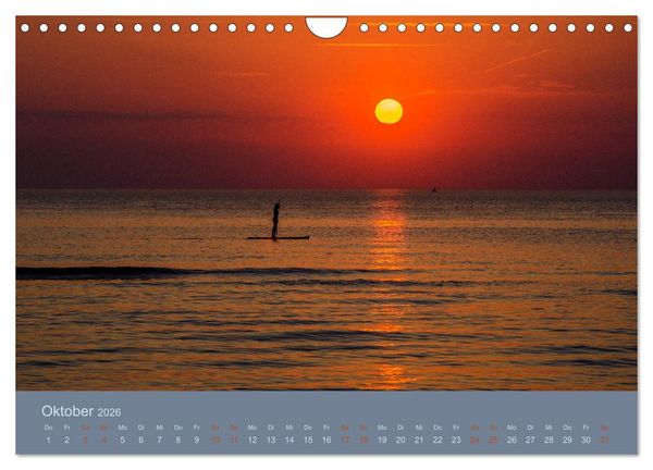 Produktbild: Tag am Meer (Wandkalender 2026 DIN A4 quer), CALVENDO Monatskalender
