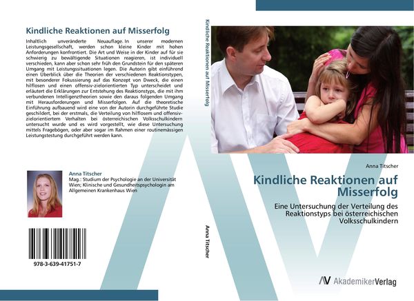 Produktbild: Kindliche Reaktionen auf Misserfolg