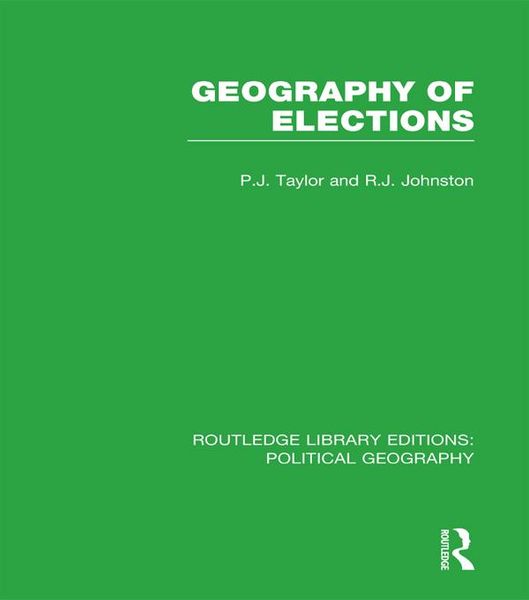 Produktbild: Geography of Elections (Routledge Library Editions: Political Geography)