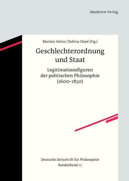 Produktbild: Geschlechterordnung und Staat
