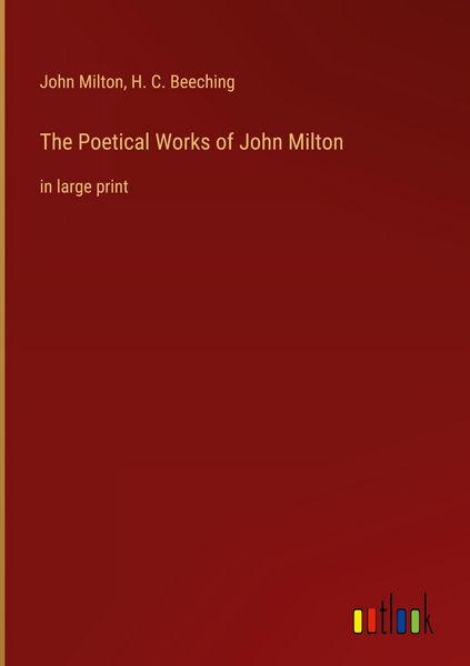Produktbild: The Poetical Works of John Milton