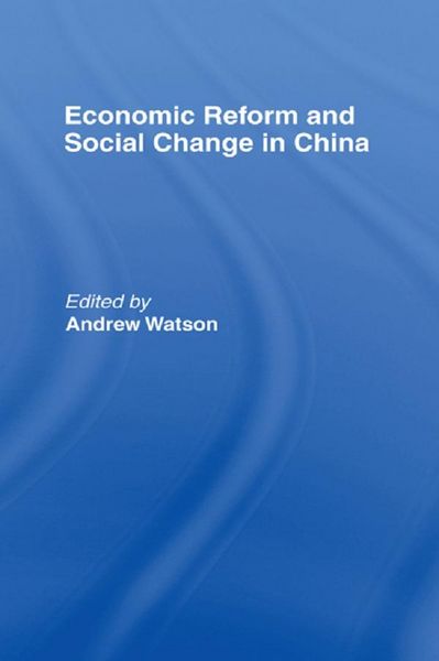 Produktbild: Economic Reform and Social Change in China
