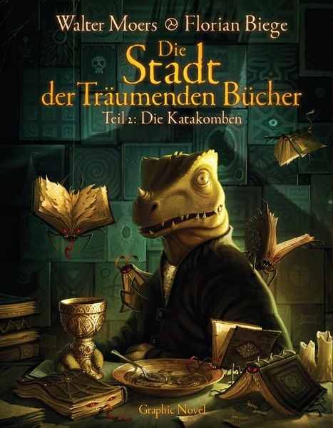 Die Stadt der Träumenden Bücher (Comic), Gebundene Ausgabe von Walter Moers, Penguin, 978-3-328-60178-4