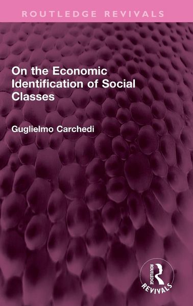 Produktbild: On the Economic Identification of Social Classes