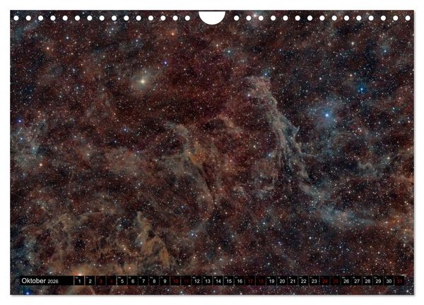 Produktbild: Deepsky 2026 (Wandkalender 2026 DIN A4 quer), CALVENDO Monatskalender