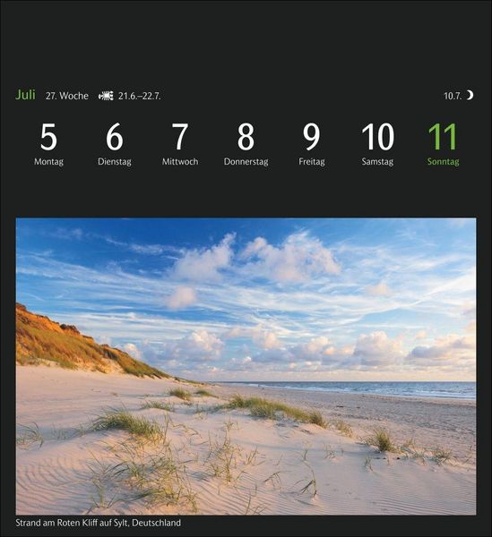Produktbild: GEO Magische Natur Postkartenkalender 2027 - Wochenkalender mit 53 Postkarten