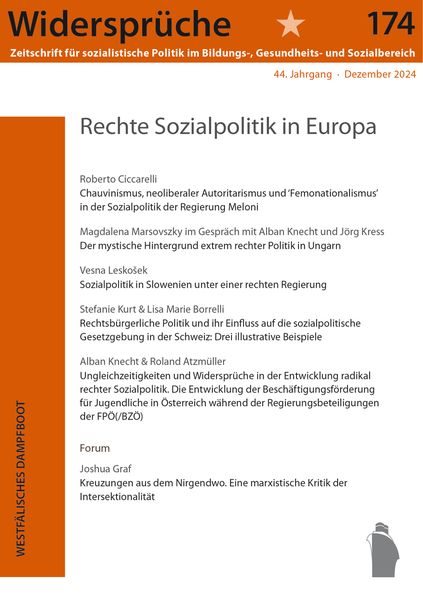 Produktbild: Rechte Sozialpolitik in Europa