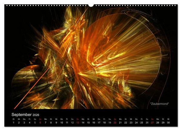Produktbild: Lichtgedanken (hochwertiger Premium Wandkalender 2026 DIN A2 quer), Kunstdruck in Hochglanz