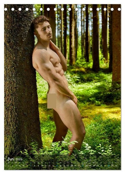 Produktbild: Naturburschen Deluxe (Tischkalender 2026 DIN A5 hoch), CALVENDO Monatskalender