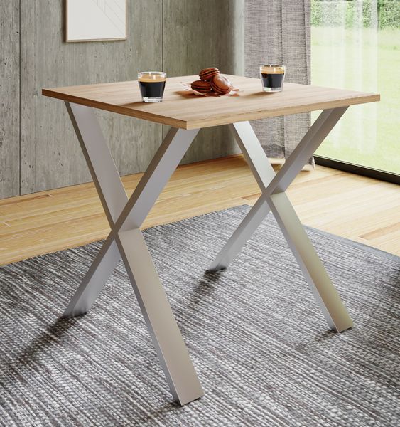 Produktbild: Premium Holz Esstisch K&uuml;chentisch Xona X 80x50