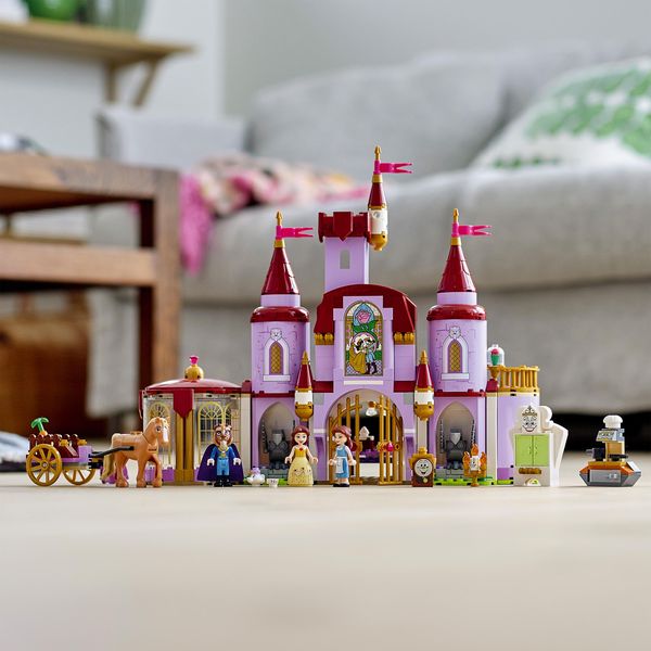 LEGO Disney Princess 43196 Belles Schloss, Schöne und das Biest