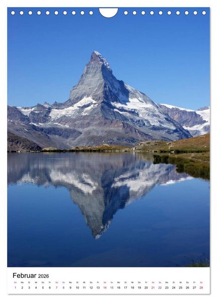 Produktbild: Horu Matterhorn im Hochformat (Wandkalender 2026 DIN A4 hoch), CALVENDO Monatskalender