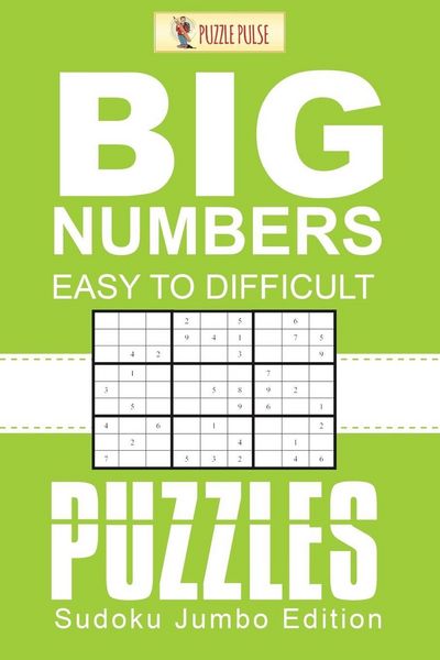 Produktbild: Big Numbers, Easy To Difficult Puzzles
