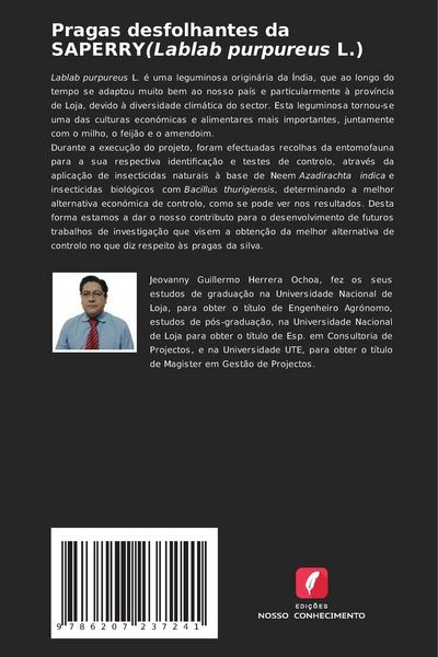 Produktbild: Pragas desfolhantes da SAPERRY(Lablab purpureus L.)