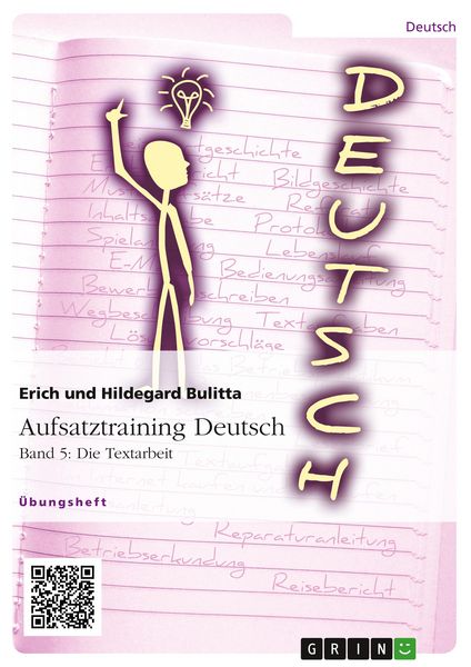 Produktbild: Aufsatztraining Deutsch - Band 5: Die Textarbeit