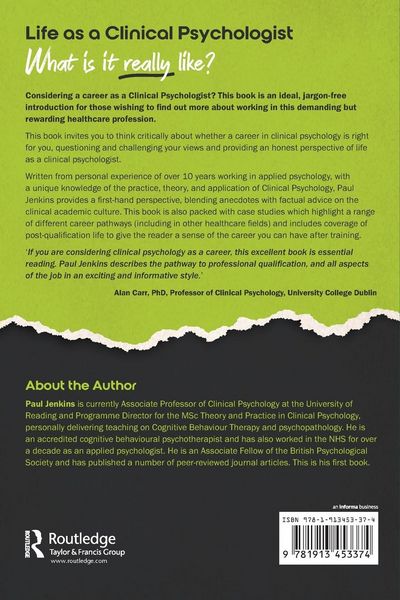 Produktbild: Life as a clinical psychologist