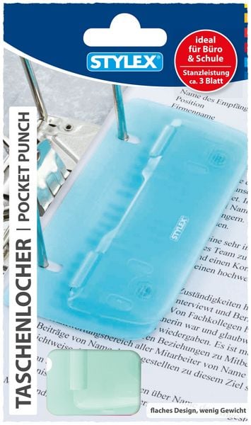 Produktbild: Taschenlocher, Kunststoff