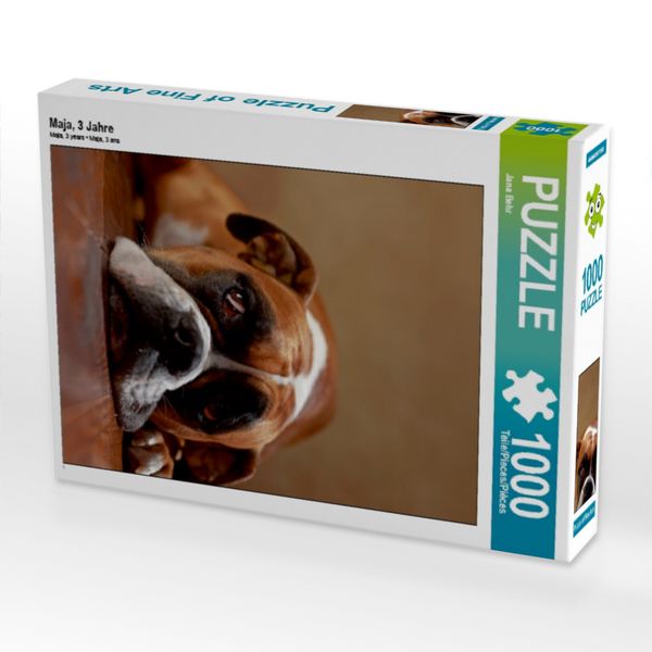 Produktbild: CALVENDO Puzzle Maja, 3 Jahre | 1000 Teile Lege-Gr&ouml;&szlig;e 64 &times; 48 cm Foto-Puzzle f&uuml;r gl&uuml;ckliche Stunden