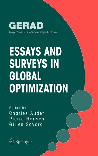 Produktbild: Essays and Surveys in Global Optimization