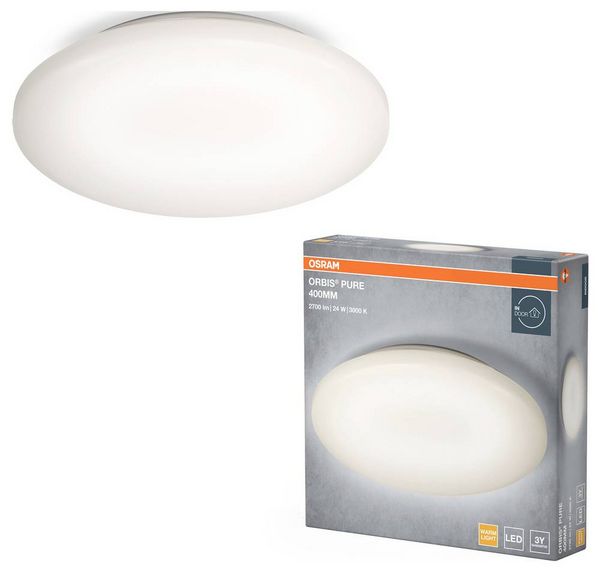 Produktbild: OSRAM HOMELIGHTING Orbis Pure 400mm 24W 4099854450044 LED-Au&szlig;enwandleuchte 24.00W Wei&szlig;