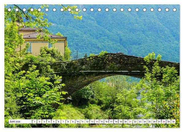 Produktbild: Impressionen vom Luganer See (Tischkalender 2026 DIN A5 quer), CALVENDO Monatskalender