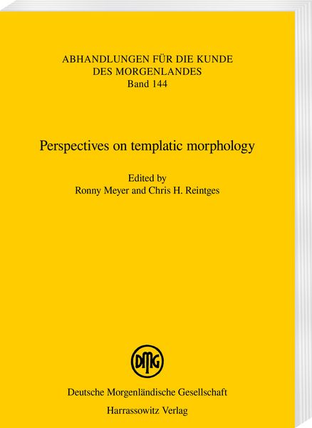 Produktbild: Perspectives on templatic morphology