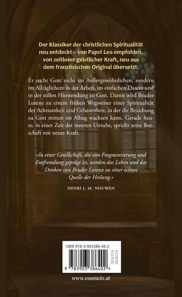 Produktbild: Die &Uuml;bung der Gegenwart Gottes