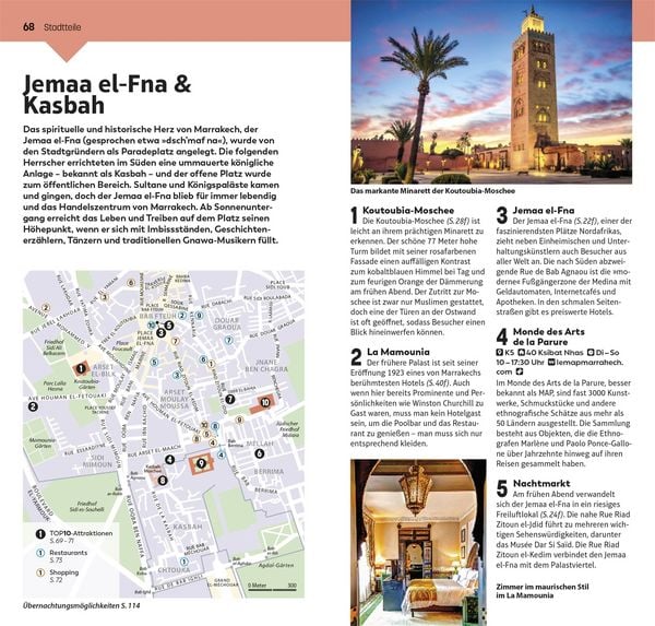 Produktbild: TOP10 Reisef&uuml;hrer Marrakech