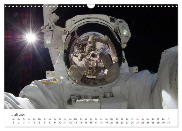 Produktbild: Abenteuer im Weltraum (Wandkalender 2026 DIN A3 quer), CALVENDO Monatskalender