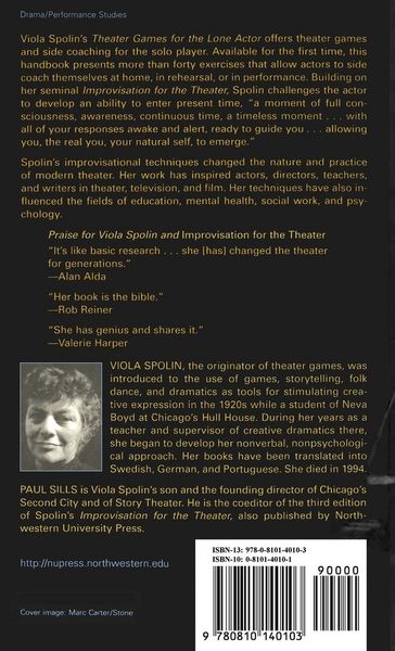 Produktbild: Theater Games for the Lone Actor