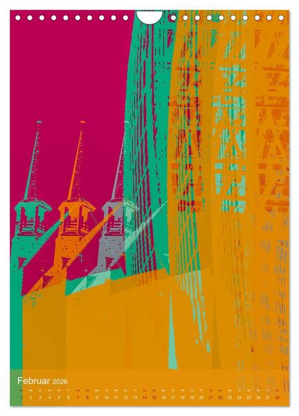 Produktbild: Pop-Artiges K&ouml;ln (Wandkalender 2026 DIN A4 hoch), CALVENDO Monatskalender