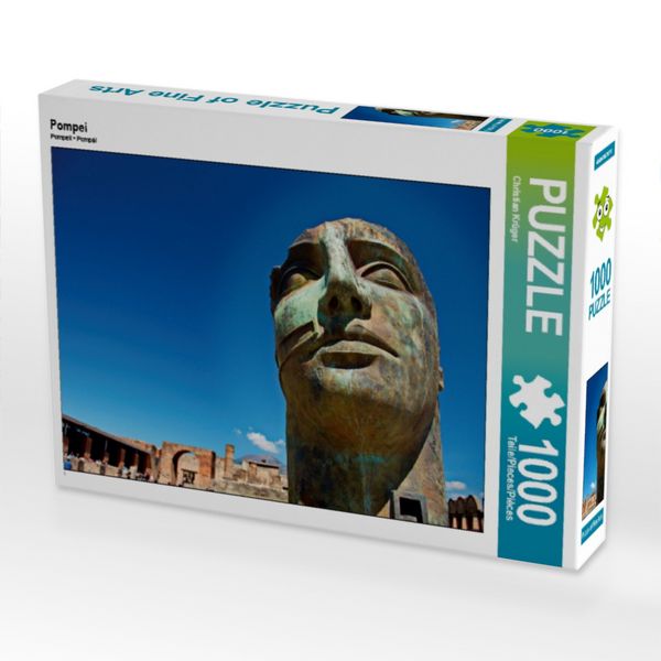 Produktbild: CALVENDO Puzzle Pompei | 1000 Teile Lege-Gr&ouml;&szlig;e 64 &times; 48 cm Foto-Puzzle f&uuml;r gl&uuml;ckliche Stunden