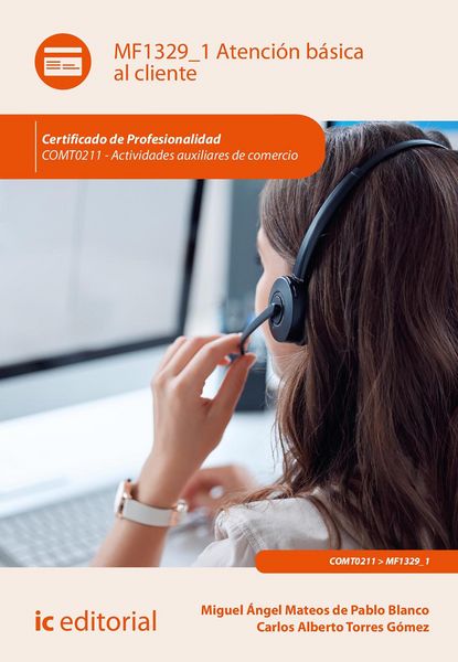 Produktbild: Atenci&oacute;n b&aacute;sica al cliente. COMT0211