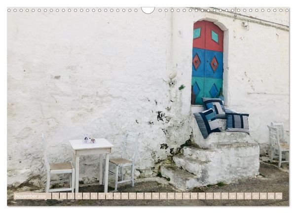 Produktbild: Ostuni - Apuliens wei&szlig;e Stadt (Wandkalender 2026 DIN A3 quer), CALVENDO Monatskalender