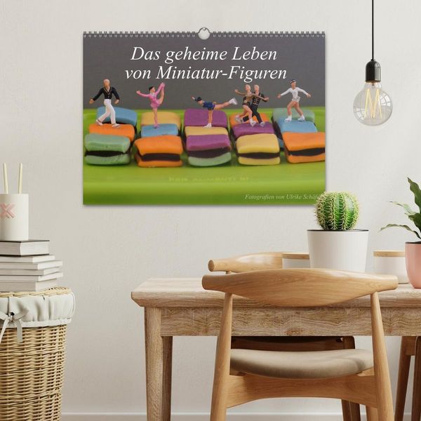 Produktbild: Das geheime Leben von Miniatur-Figuren (Wandkalender 2027 DIN A3 quer), CALVENDO Monatskalender