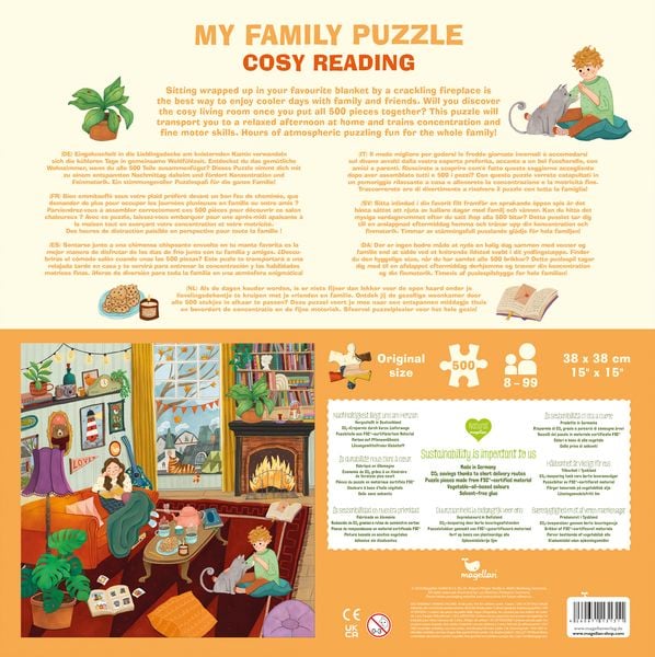 Produktbild: My Family Puzzle - Cosy Reading