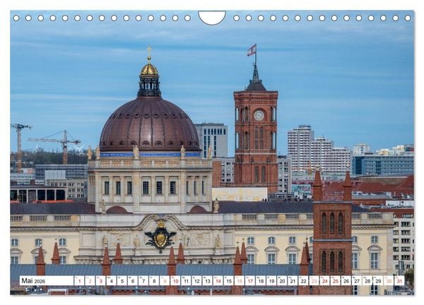 Produktbild: Faszination Berlin - Stadtansichten zwischen Himmel und Spree (Wandkalender 2026 DIN A4 quer), CALVENDO Monatskalender