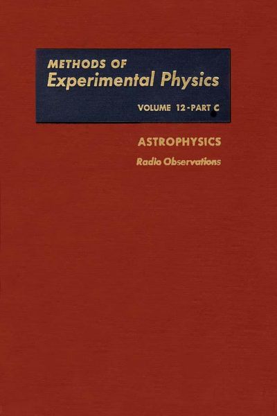 Produktbild: Methods Of Experimental Physics V.12c