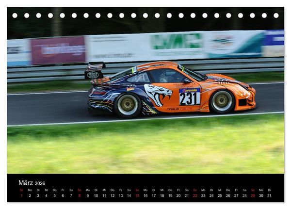 Produktbild: Bergrennen und Rallye im Porsche (Tischkalender 2026 DIN A5 quer), CALVENDO Monatskalender