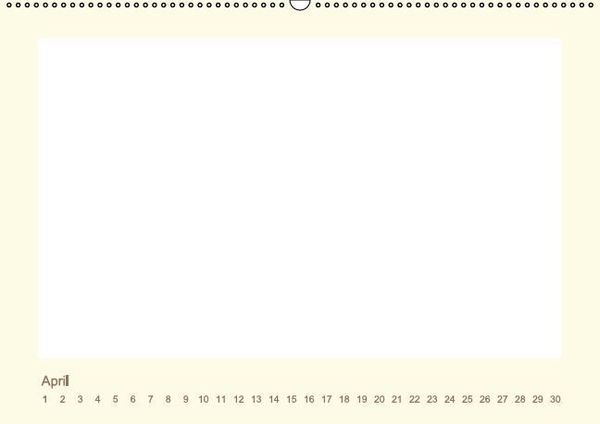 Produktbild: Immerw&auml;hrender Kalender zum selber Gestalten (Wandkalender immerw&auml;hrend DIN A3 quer)