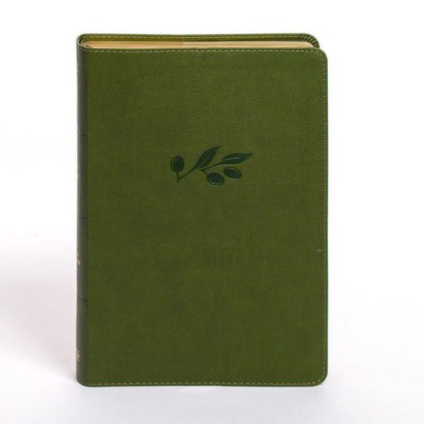 Produktbild: KJV Personal Size Giant Print Bible, Olive Leathertouch