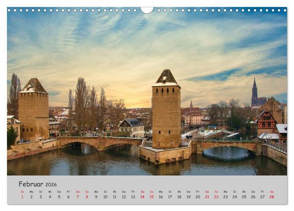 Produktbild: Region Elsass und Vogesen (Wandkalender 2026 DIN A3 quer), CALVENDO Monatskalender