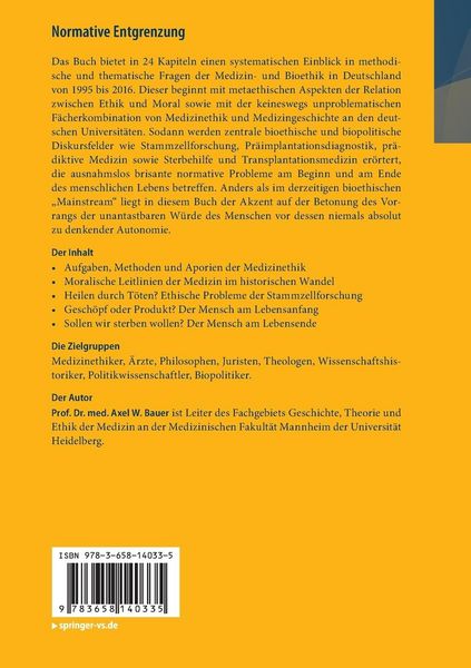 Produktbild: Normative Entgrenzung
