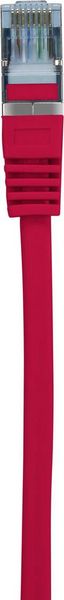 Produktbild: Renkforce RF-5043952 RJ45 Patchkabel CAT 6a S/FTP 10.00m Rot Flammwidrig 1St.