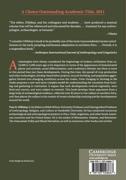 Produktbild: From Foraging to Farming in the Andes