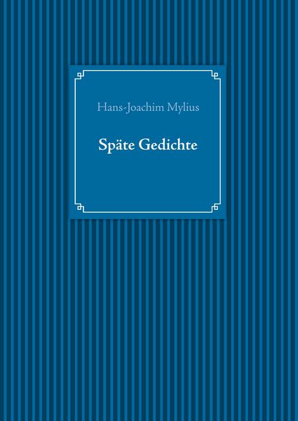 Produktbild: Sp&auml;te Gedichte