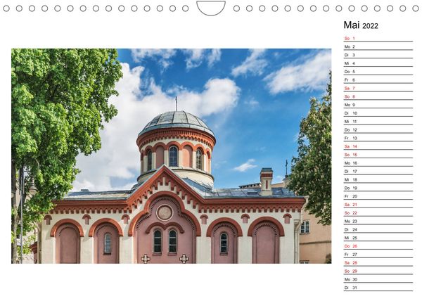 Produktbild: Ein Wochenende in Vilnius (Wandkalender 2022 DIN A4 quer)