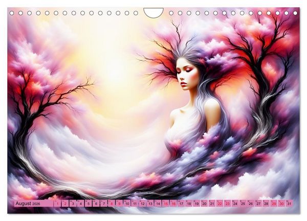 Produktbild: Die Magie der Natur Monatsk&ouml;niginnen (Wandkalender 2026 DIN A4 quer), CALVENDO Monatskalender