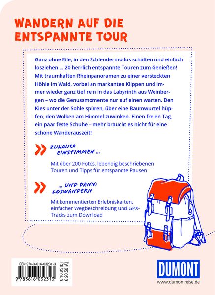Produktbild: DUMONT Wanderzeit in Rheingau & Taunus