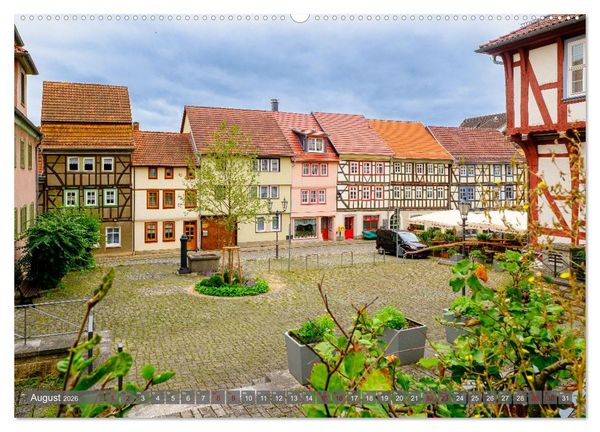 Produktbild: Ein Blick auf Treffurt (Wandkalender 2026 DIN A2 quer), CALVENDO Monatskalender